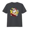 Mele Kalikimaka Santa Hawaiian Christmas In July S T Shirt Vintage Washed Breathable Slightly Stylish Top For Everyday Wear