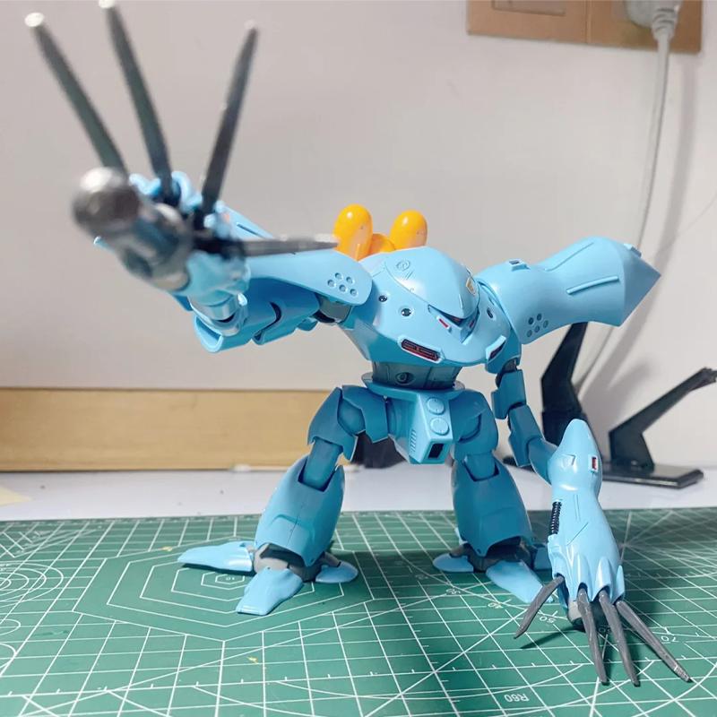 HG Hygogg Mech Assembly Model Kit Action Figures Desktop Decoration Doll Boy Puzzle Toy Gift With Water Sticker Collectible