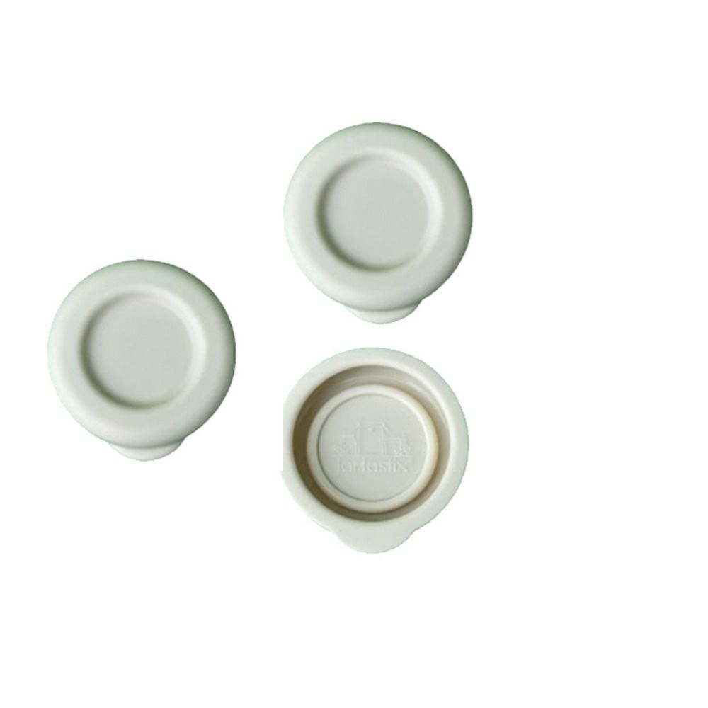 3pcs Replacement Reusable Milk Bottle Caps Silicone Spare Parts Water Bottle Caps Universal Milk Cup Lids for Stanpac & Libbey
