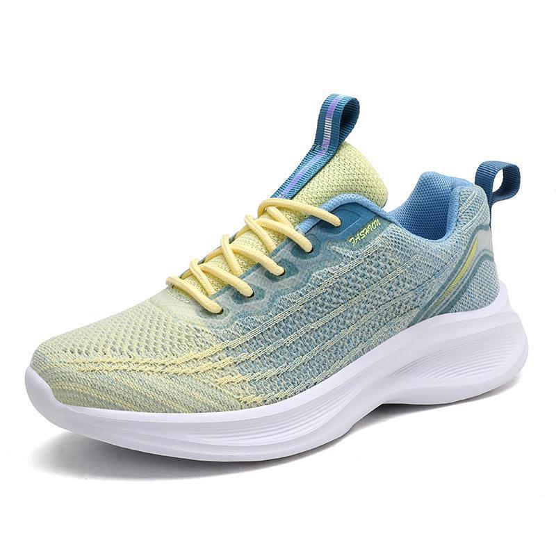 Spring And Autumn High School Students Lightweight Breathable Fly-Woven Casual Shoes Women'S Shoes Running Shoes Women'S Travel Shoes Sports Women