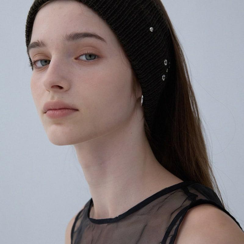 Marchen Stud Knit Hair Band_3color