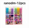 Hohe Qualität NEUER Kpop Dämonenjäger 0,5 mm Radierbarer Gelstift - Nachfüllbar und Einziehbar Schwarze Tinte Reibungsstift für Schulbürobedarf