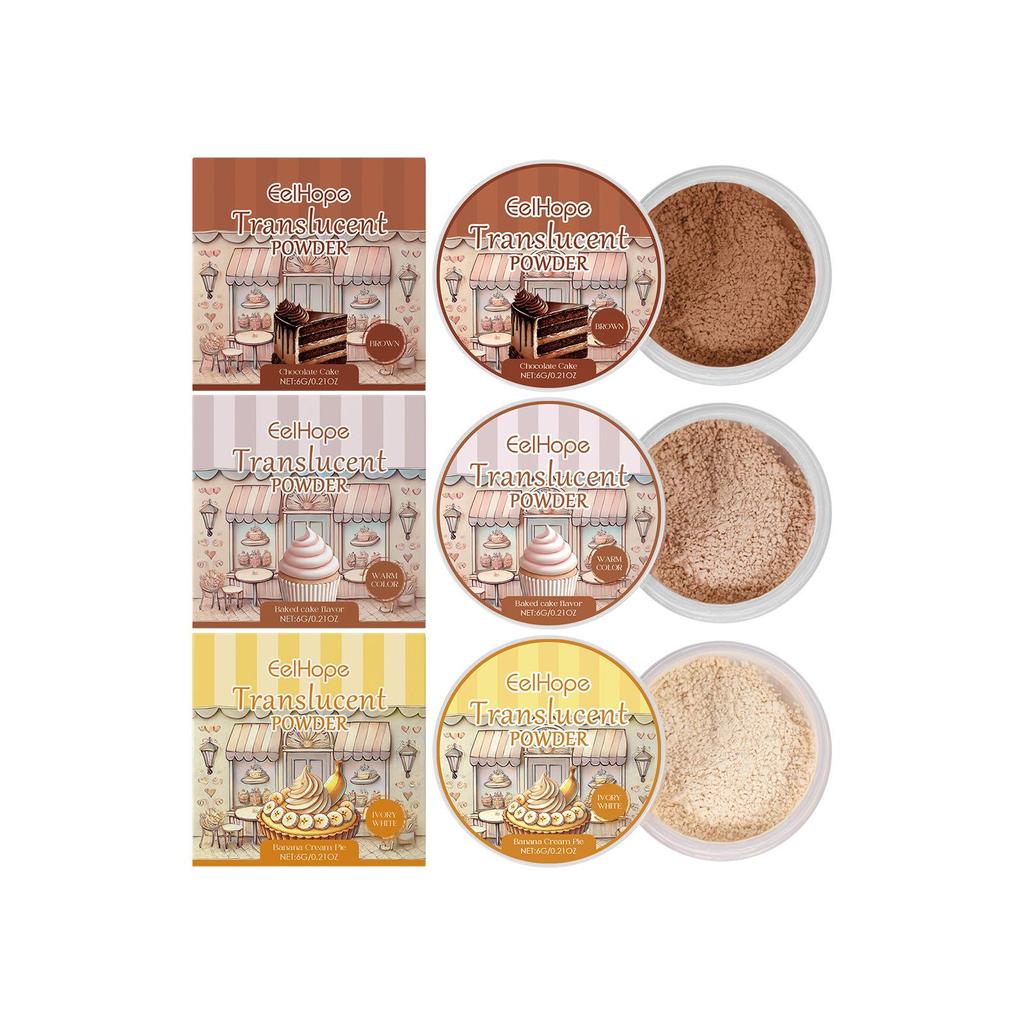Setting Powder Series Baking Fragrance Light, Clear, Oil Control, Not Easy To Remove Setting Powder