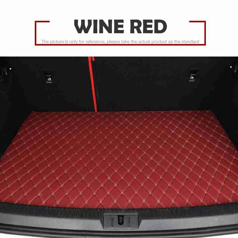 Car Trunk Mat For Toyota Verso Five Seats 2011 2012 2013 2014 2015 2016 2017 Cargo Liner Carpet Interior Accessories Cover