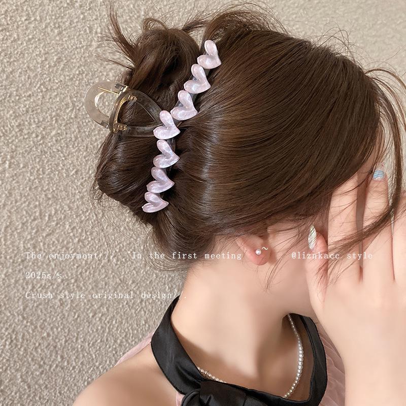 Korean Large Claw Hair Clip for Women - Elegant and Simple