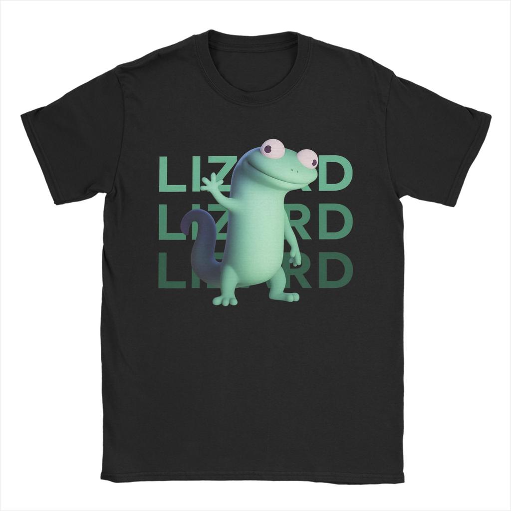 Unisex Kvinnor Grafiskt Tryck Huvtröja Tom The Lizard T-shirt Tee Bomull T-shirts Kläder