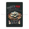 Samgak Kimbap Kawaii Korean Design Sushi Is Not Kimbap Taste the Difference Metal Kitchen Customize Club Home Tin Sign Poster