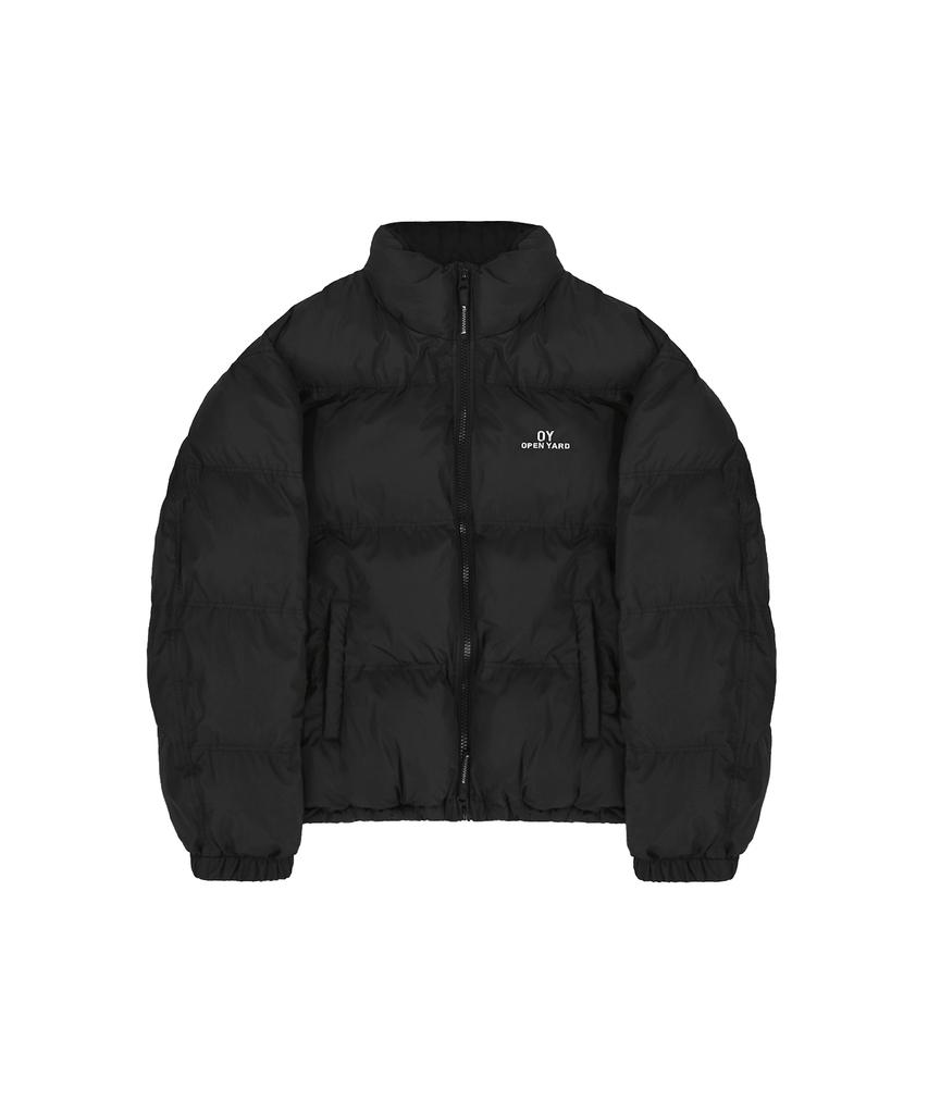 Openyard(Oy) Logo Puffer Jacket - Black