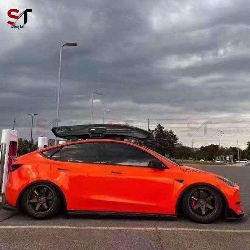 Tesla Model Y Carbon Fiber Body Kit & Side Skirts