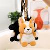 Valp Dockor Hund Plysch Hänge Gosedjur Väskberlock Husky Corgi Plysch Shiba Inu Kawaii Hund Gosedjur Nyckelring Leksak för Barn