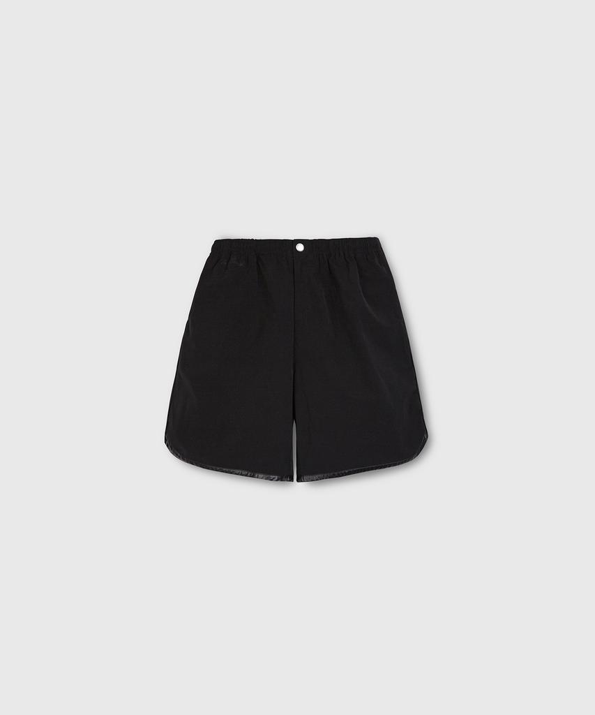 Short de Bain Convertible Pneu Noir Mat