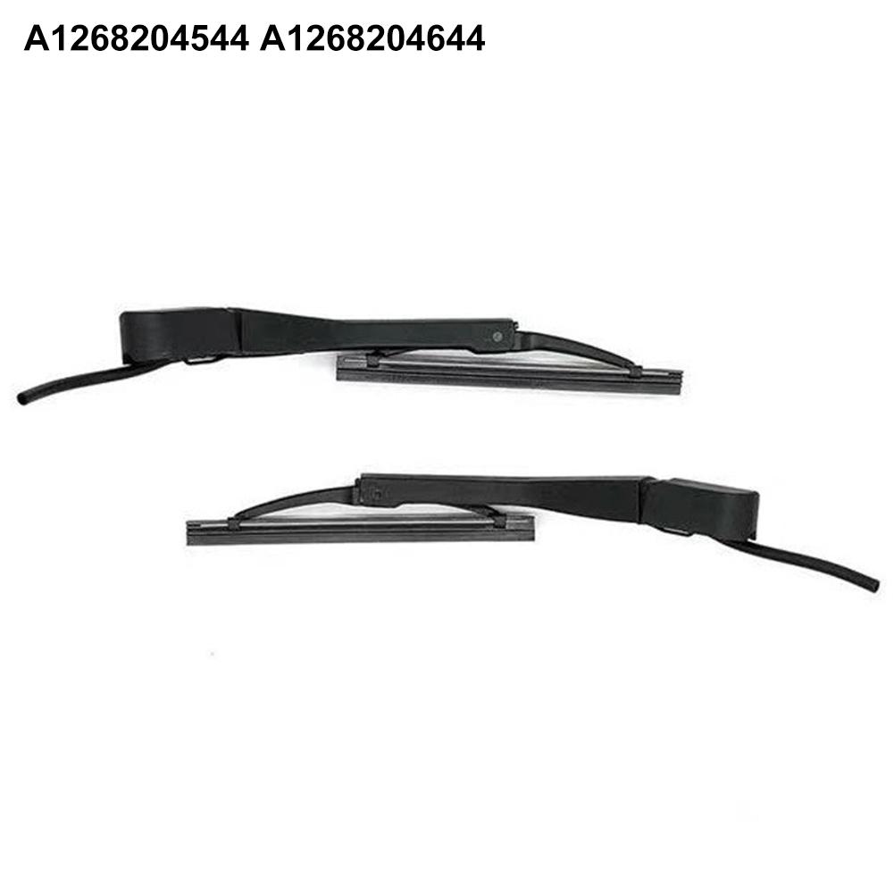 Melns tīrītāju sviru priekšējais lukturis 2gab A1268204544 A1268204644