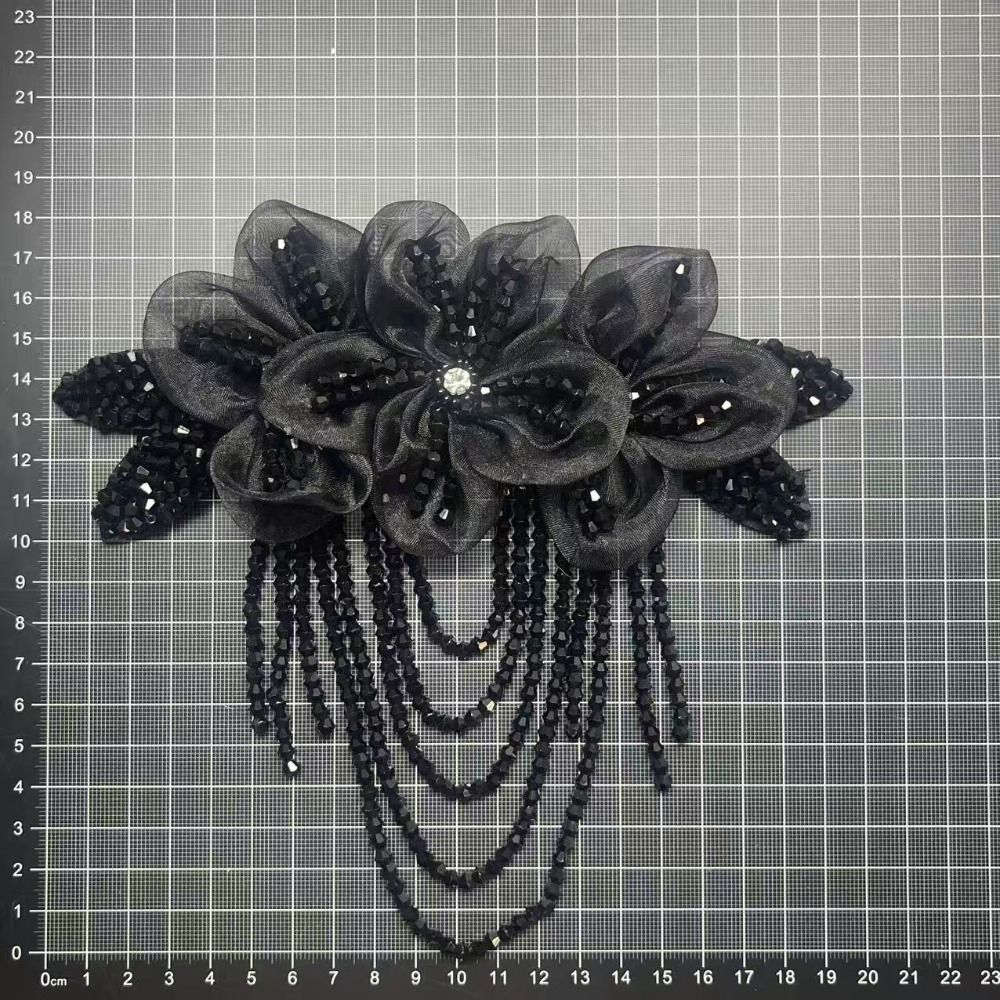 Nail Bead Decor Brooch Pin Fabrics Handmade Shoulder Decorative Flowers  Crafts Making