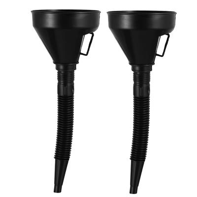 POPETPOP 2 pièces Entonnoir à Essence Carburant Entonnoir avec Crépine Tuyau Entonnoir Grand Véhicule Entonnoir