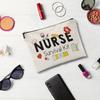 Travel Fashion Women's Cosmetic Case Cartoon Nurse Doctor Print Clutch Phone Bags Portable Makeup Bag Toiletry Bags