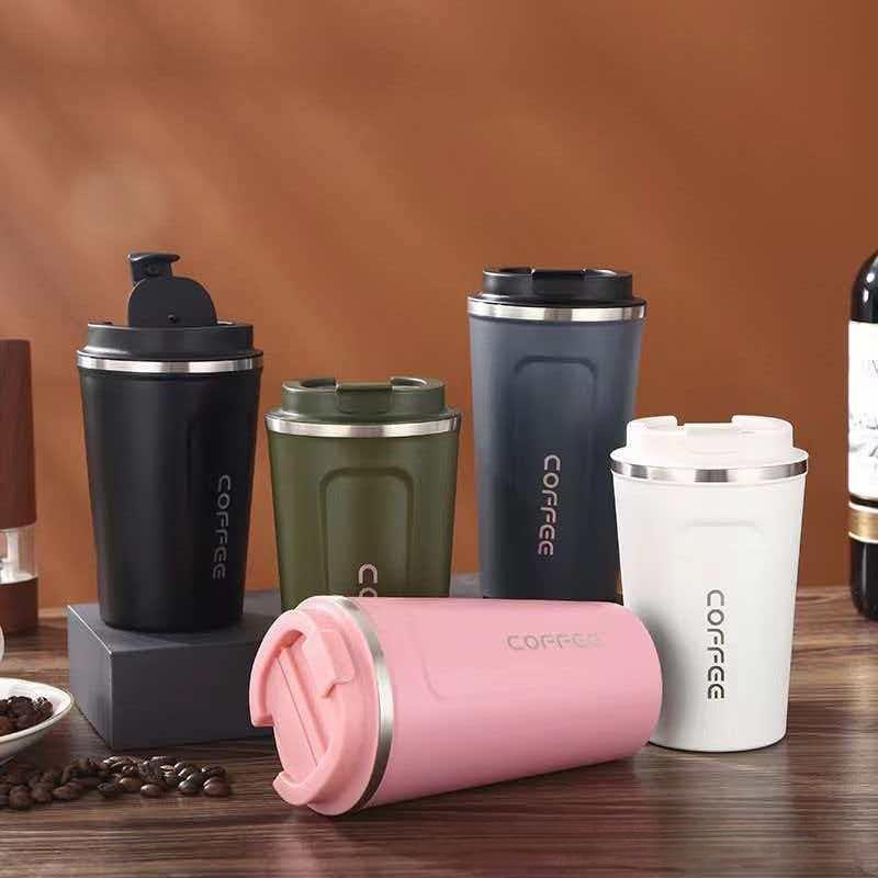 510Ml Stainless Steel Coffee Mug Portable Tumbler Vacuum Flasks Car Thermal Cup Keeps Cold And Heat Thermal Mug Coffee Cup