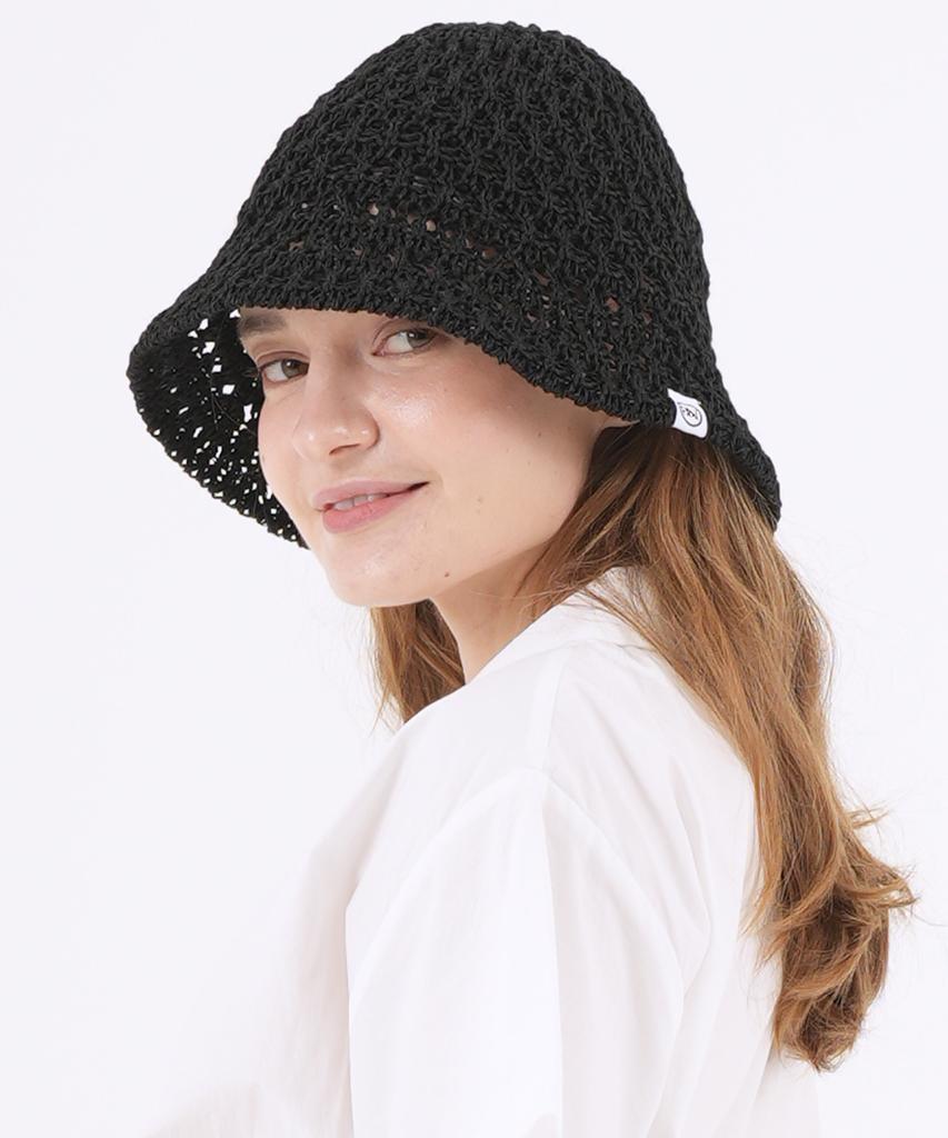 THE-ABON Beach Massed Sun Bucket Hat Beige