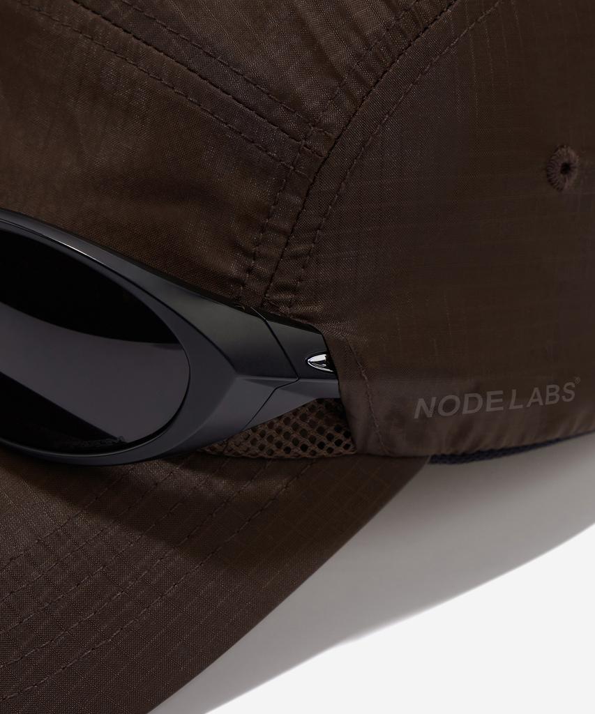 NODE LABS Dev:3 Sunglasses Cut Ball Cap_Brown