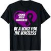 Animal Abuse Animals Dog Lovers Awareness Gift T-Shirt for Men Women Girls Kids