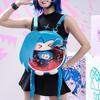 Rucsac Original Lol League Of Legends Bilibiligoods Arcane Sezonul 2 Jinx Pluș Scurt Umplut Figurină de Acțiune Model Jucării Copii Cadou
