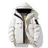 Loose Workwear Jacket Winter New Hong Kong Style Couple Down Jacket Korean Style Workwear for Men