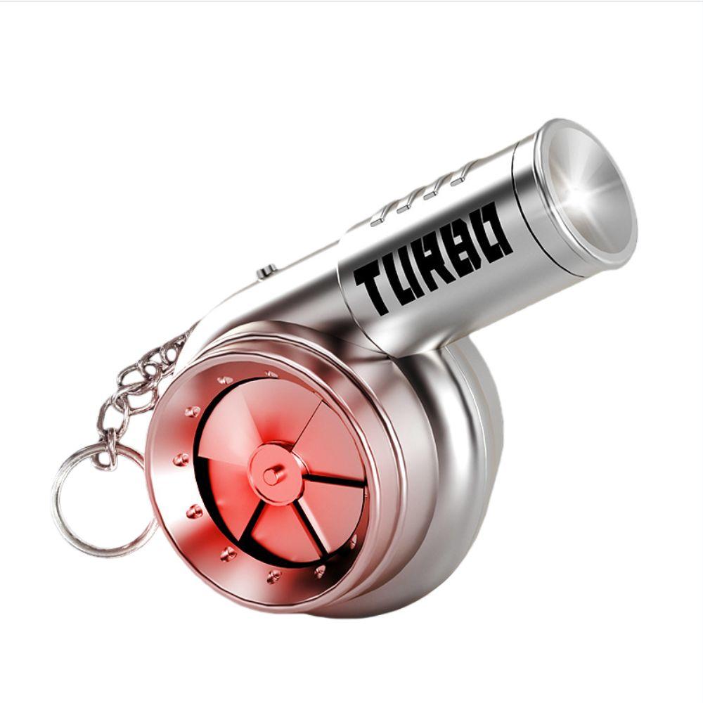 With Sound Turbocharging Pendant Light Torch Simulation Turbo Toys Turbo Key Chain Christma Gifts