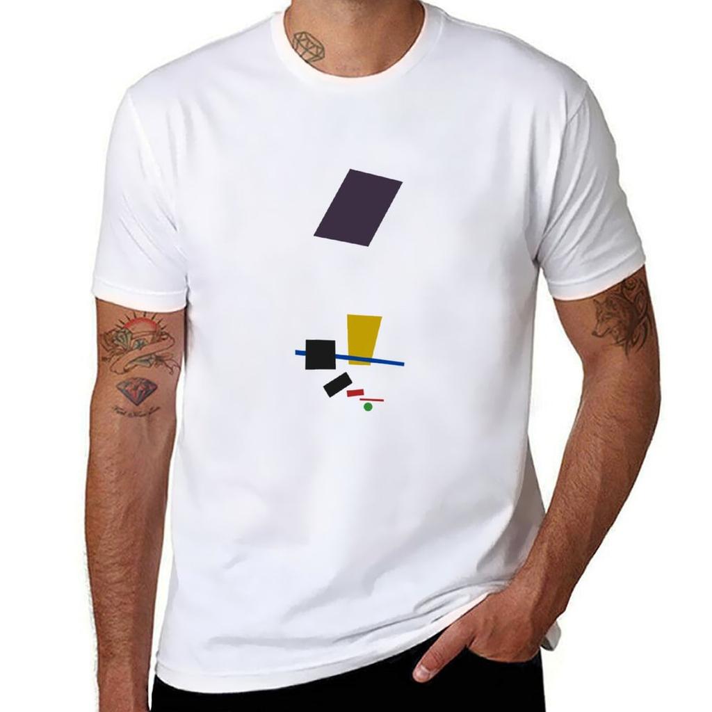 Geometric Abstract Malevic 3 Tshirt Casual Streetwear Short Sleeve Tee Tshirt