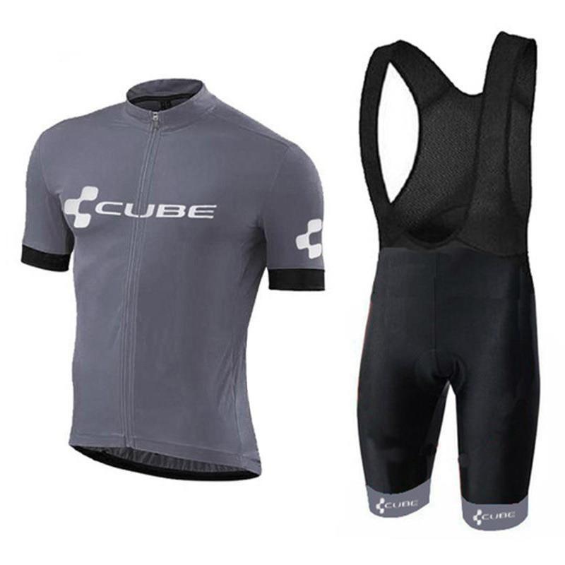 CUBE Cycling Jersey Short Sleeve Men Women Quick Dry Bike Riding Shirt Road MTB Sport