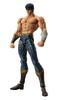 Medicos Entertainment Super Figure Movable of the North Muso Tensei בקירוב 180 מ"מ PVC ABS ניילון צבוע דמות ניידת "כוכב אגרוף" "Kenshiro