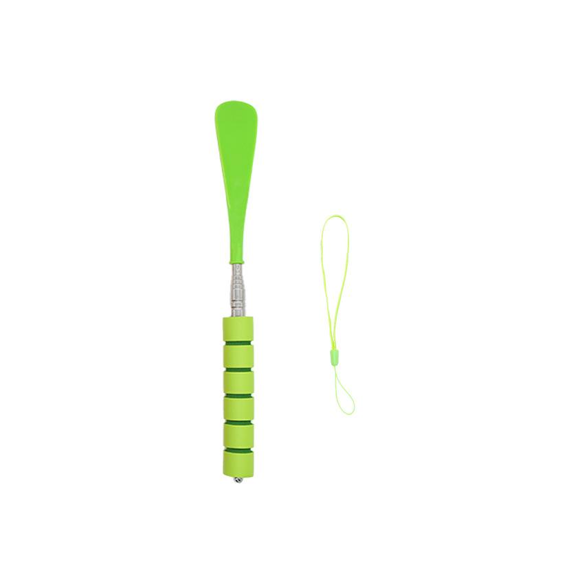 Stainless Steel Telescopic Shoe Puller Travel Adjustable Lengthened Handle Shoehorn