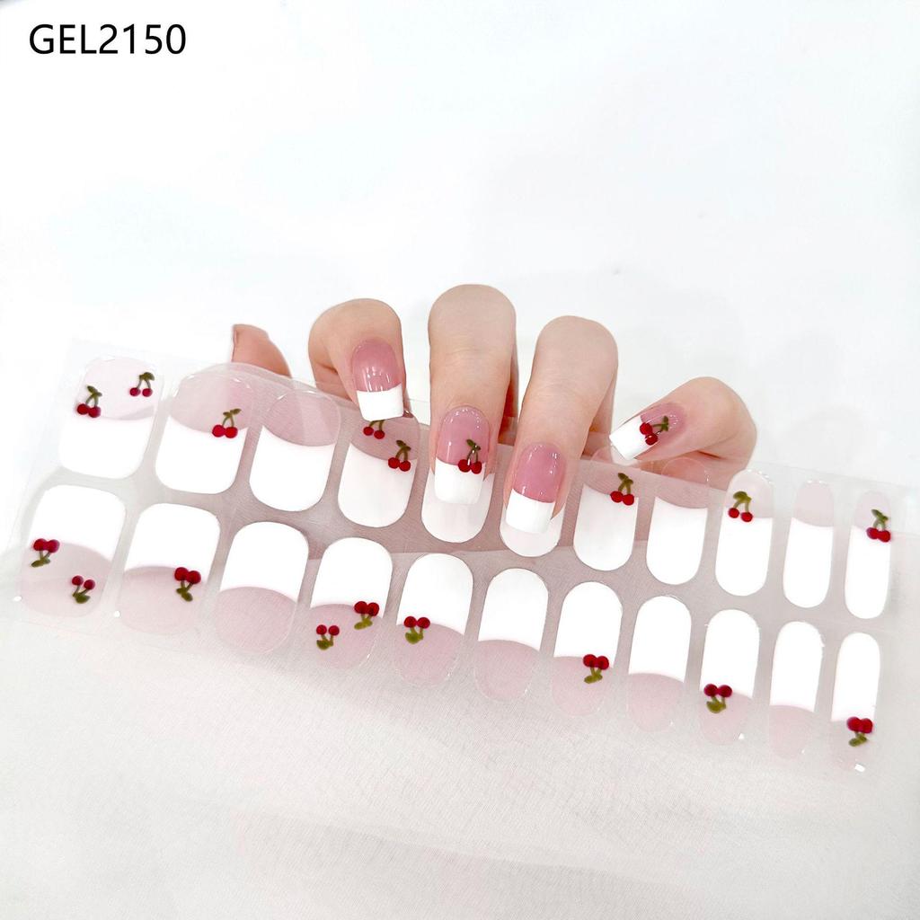 Nail Gel Stickers - No Lamp Needed, Full Coverage