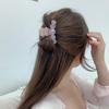 Clear Round Half-Piece Hair Clip