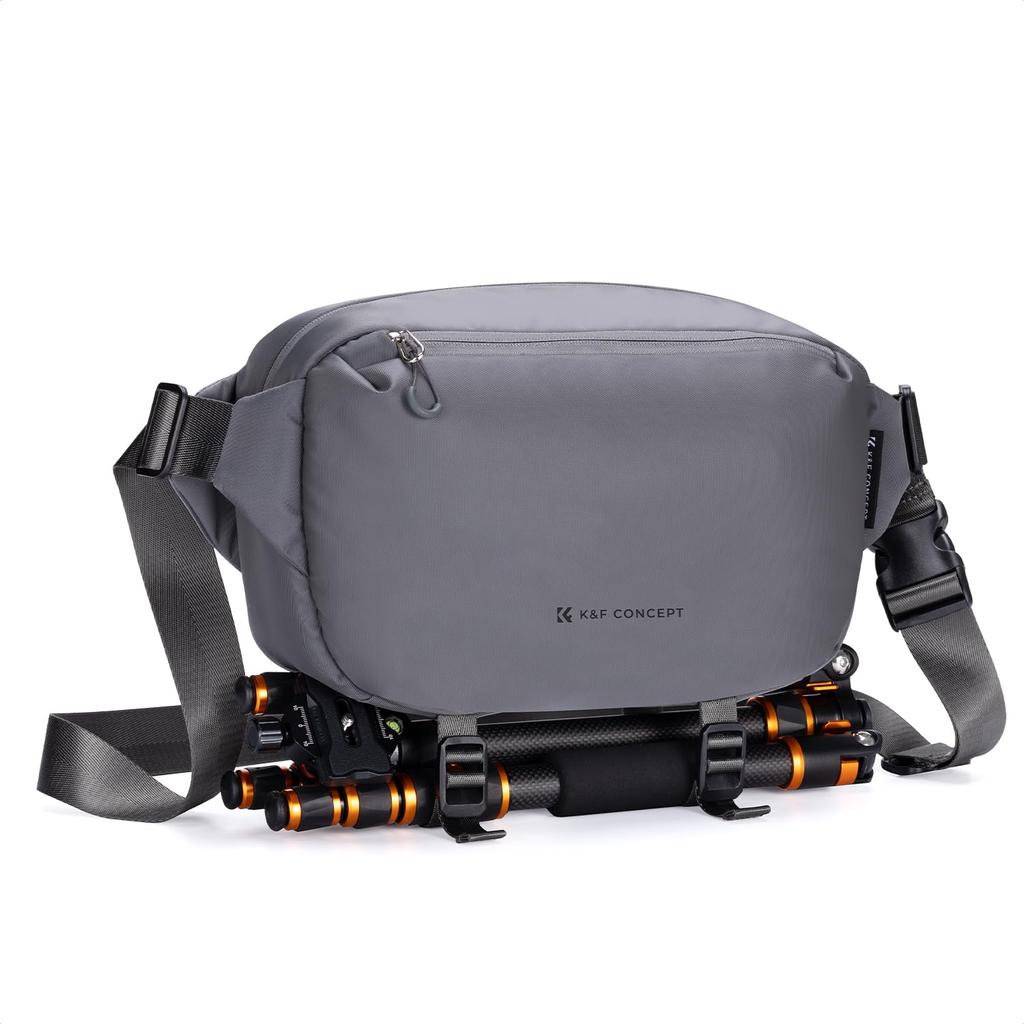 Concept Camera Shoulder Sling Stylish Camera SLR Camera Bag with Adjustable Small Item Camera and Digital Camera Perfect for Business and Outdoor 6L