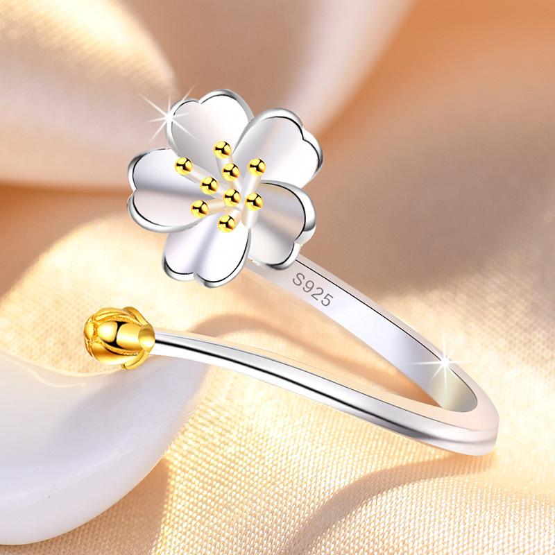 925 Silver Ring Fashion Sparkle AAA Zircon High Quality For Women Rings Wedding Fine Jewelry Accessories Party Gift