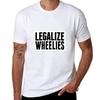 LÉGALISER LES WHEELIES T-Shirt t-shirts pour homme t-shirts en coton pour homme pack T-shirt blanc