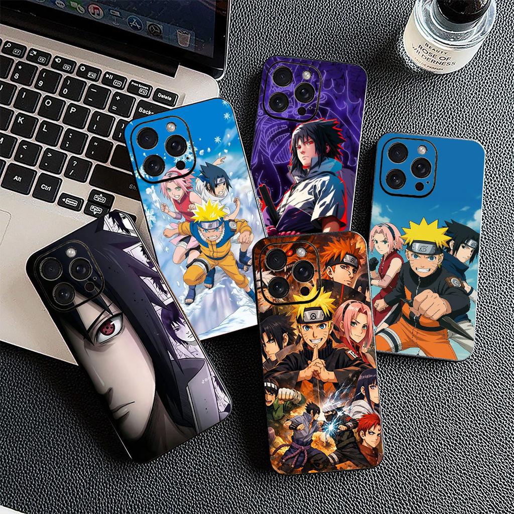 Comics Narutos Uchiha Sasuke Phone Cover for Samsung Galaxy S25 Edge S26 S24 FE Ultra Plus A08 A18 S25+ S23+ A56 5G Case