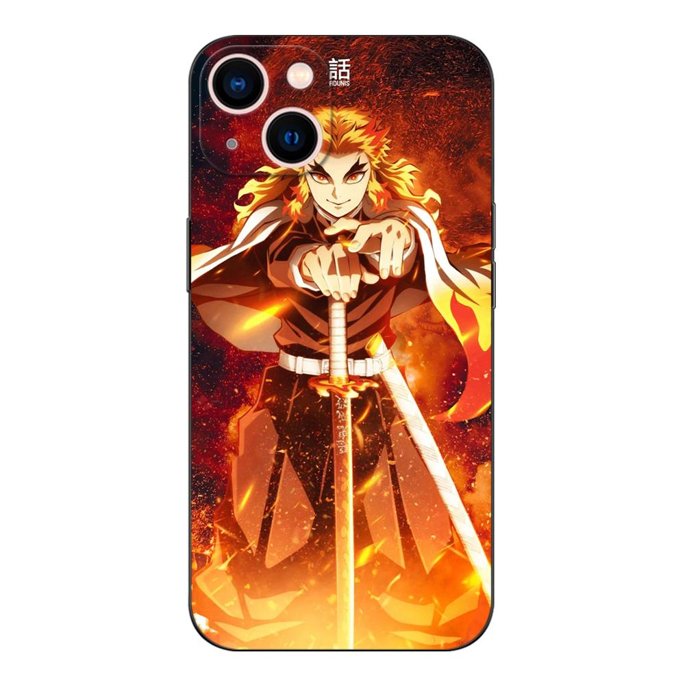 Black Tpu Case For Motorola Moto G52 G42 G60 4G G60S G71 G9 Play Plus Power One 5G Ace Rengoku Kyoujurou