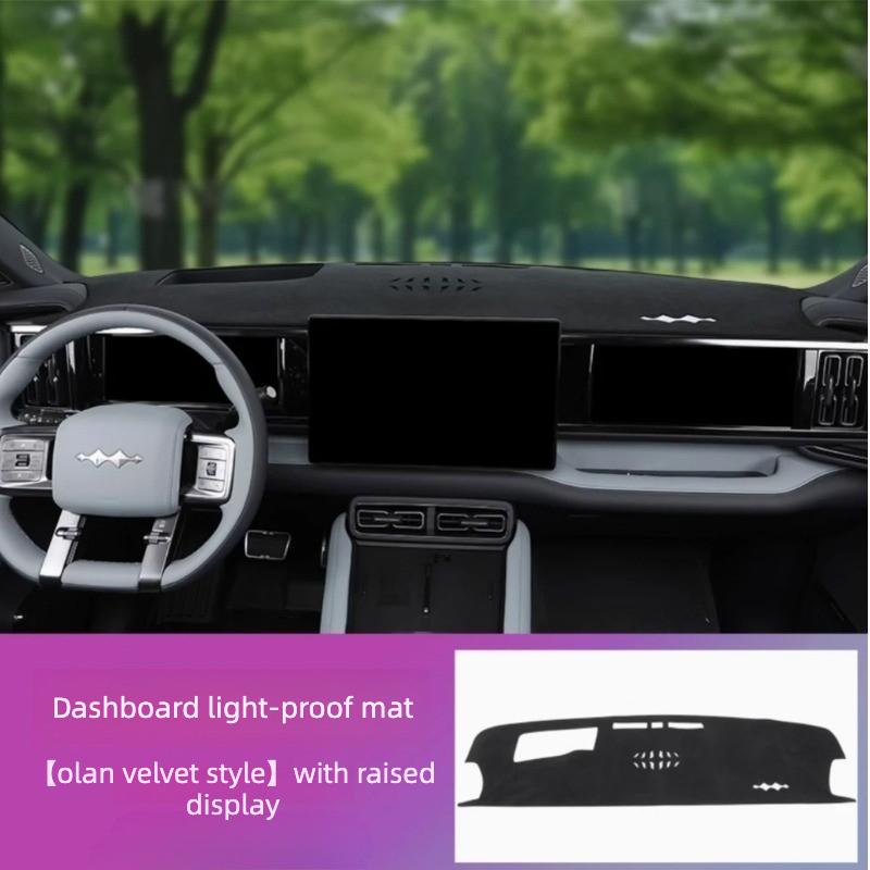 For BYD Denza B5 2023-2025 Car Dashboard Cover Dash Board Sun Shade Anti-UV Avoid Light Mat Car Decoration Accessories