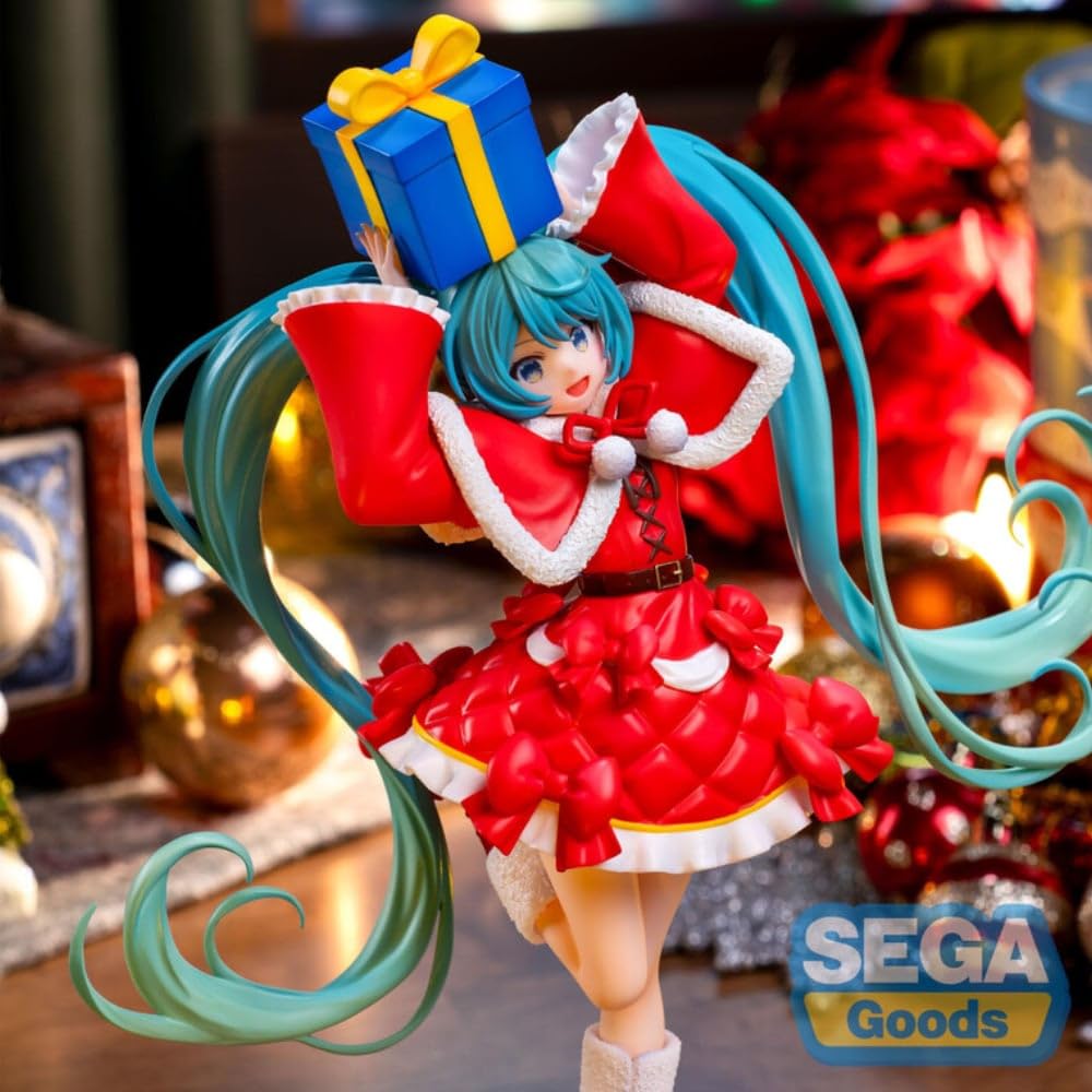 SEGA Hatsune Miku Christmas 2024 Ver. Fig. 19cm Hatsune Miku Luminasta