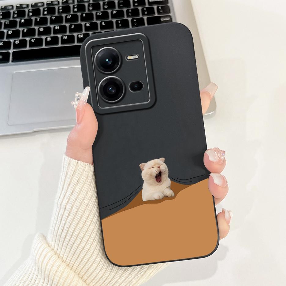 For Vivo V25 5G Case Vivo V25e V2201 V2202 Cute Dog Cartoon Cover Shockproof Phone Case For Vivo V25e V 25 e VivoV25 Soft Fundas