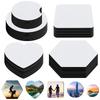 40x Sublimation Coaster Heat Transfer Blank Accessories for Living Room Drinks