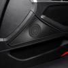 Stainless Steel Side Door Speaker Decoration Cover For Genesis G80 DH 2015-