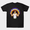 Asian Size Men Black Print T-shirt Family No-Cut Heat Transfer Print Cotton Tshirt