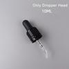 Essential Oil Dropper Head Glass Elbow Graduated Dropper Head Droplet Bottle Accessories Beauty Makeup Skincare Tools