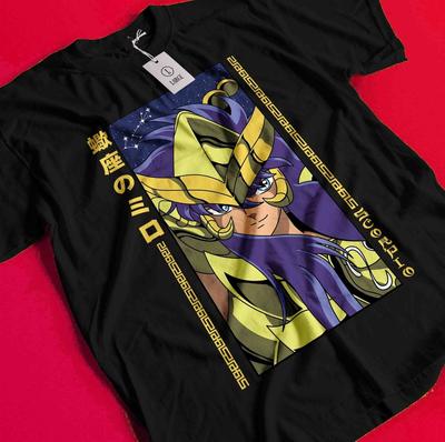 Saint Seiya Pegasus T-Shirt Ritter der Zodiac Anime Manga Shun Grafik-T-Shirt BB085
