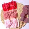 New Baby Fontanelle Headscarf Cute Nylon Bow Baby Headband Comfortable Soft Children's Hair Accessories