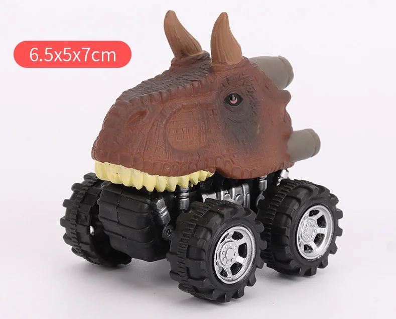 Dinosaur Toys Pull Back Small Dinosaur Cars For Kids Present Car Plaything Set Toys Dino Cars  For Toddlers Young Boys Girls Gifts