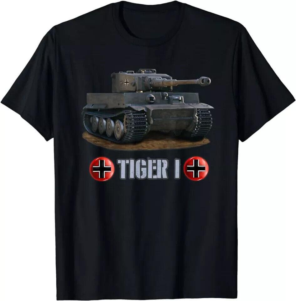 New World War 2 German Tank Tiger Fu T-Shirt S-5XL,black Color Unisex T-Shirt