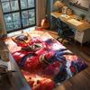 Kamen Rider Area Carpet for Living Room Bedroom Home Decor Cool Movie Mat Floor Mat