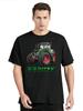 Fendt traktor Kortärmad Bomulls T-shirt Unisex Toppar T-shirts Överdimensionerad Träning T-shirt Streetwea